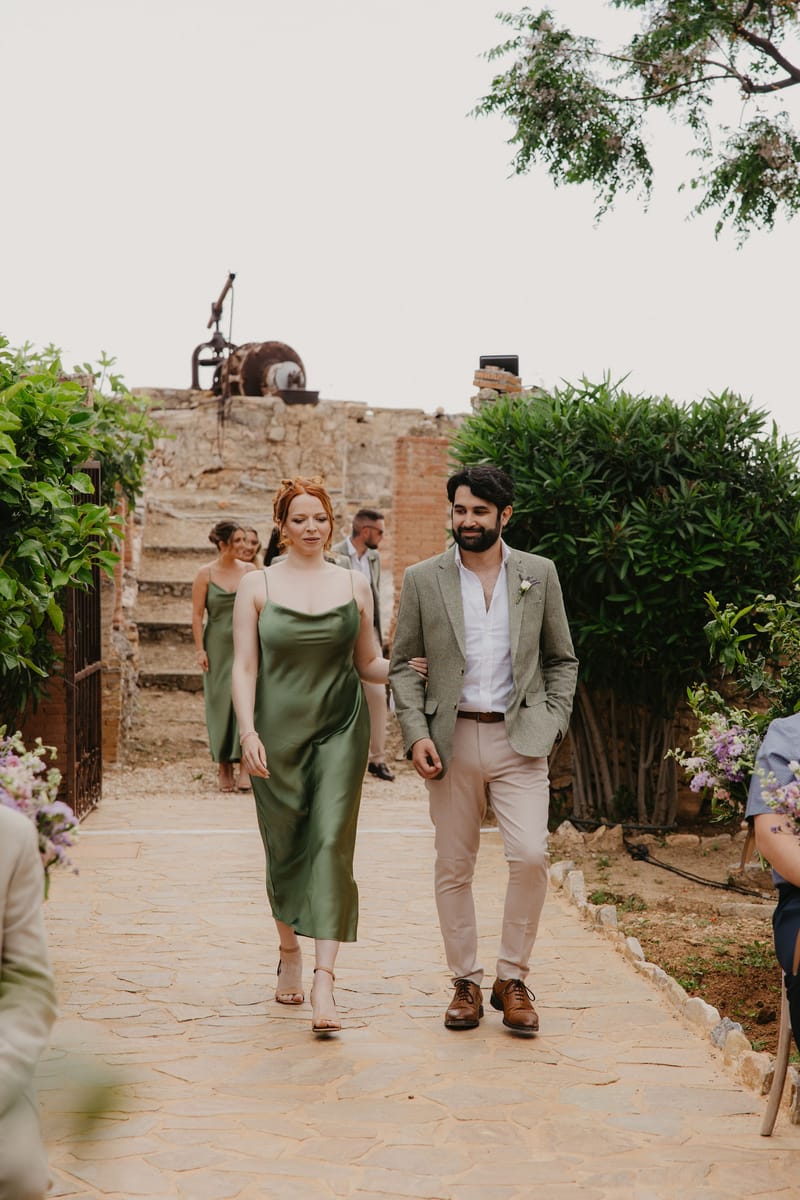 Aimee & Seymour Wedding at the Pyrgos Melissourgou