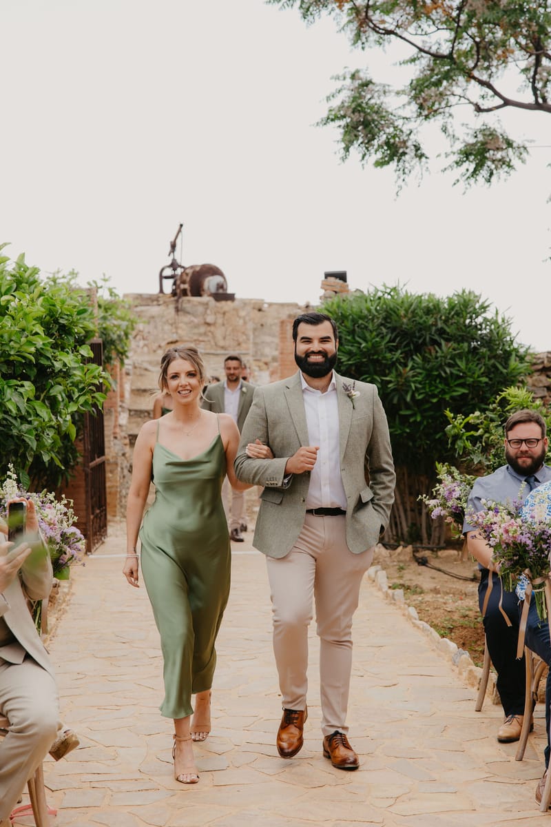 Aimee & Seymour Wedding at the Pyrgos Melissourgou