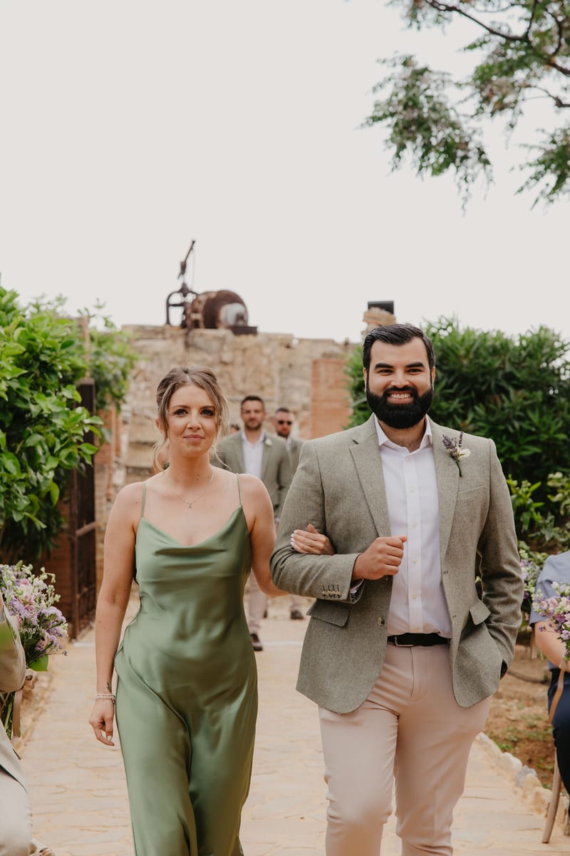 Aimee & Seymour Wedding at the Pyrgos Melissourgou