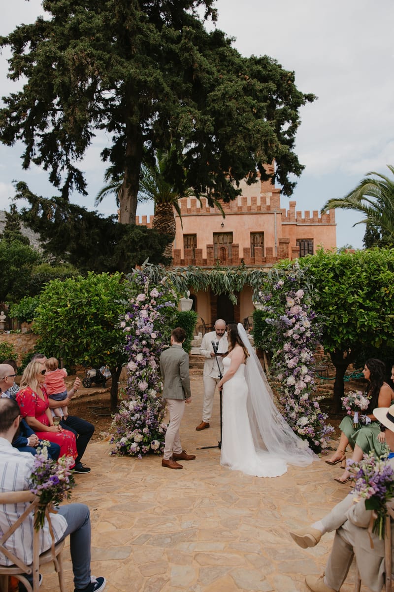 Aimee & Seymour Wedding at the Pyrgos Melissourgou