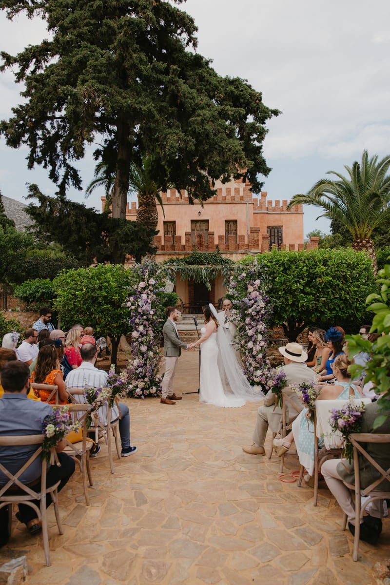 Aimee & Seymour Wedding at the Pyrgos Melissourgou