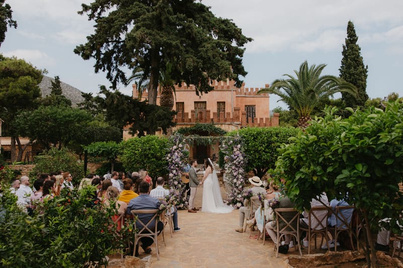 Aimee & Seymour Wedding at the Pyrgos Melissourgou