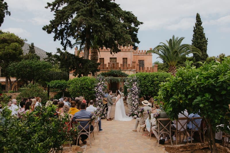 Aimee & Seymour Wedding at the Pyrgos Melissourgou