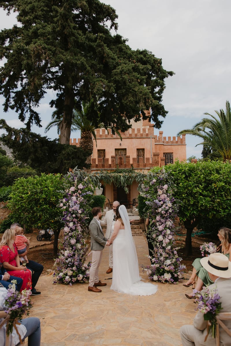 Aimee & Seymour Wedding at the Pyrgos Melissourgou