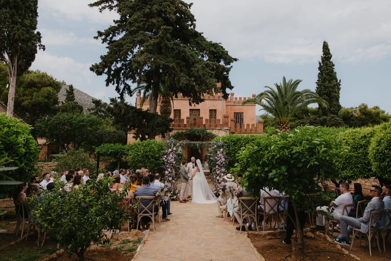 Aimee & Seymour Wedding at the Pyrgos Melissourgou