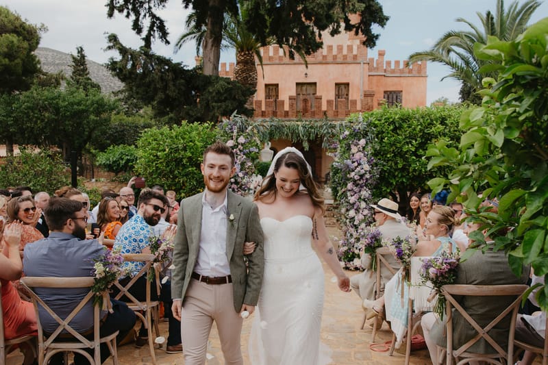 Aimee & Seymour Wedding at the Pyrgos Melissourgou