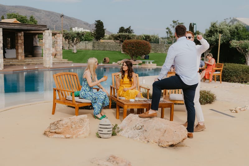 Aimee & Seymour Wedding at the Pyrgos Melissourgou