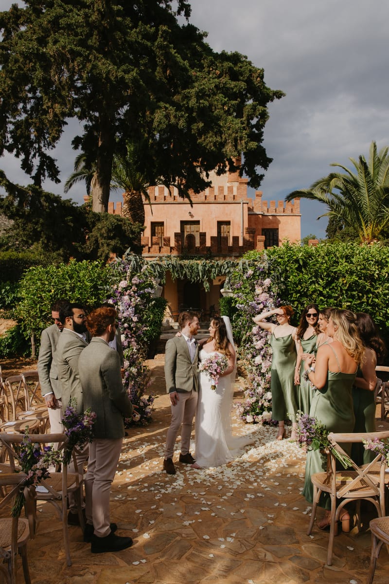 Aimee & Seymour Wedding at the Pyrgos Melissourgou