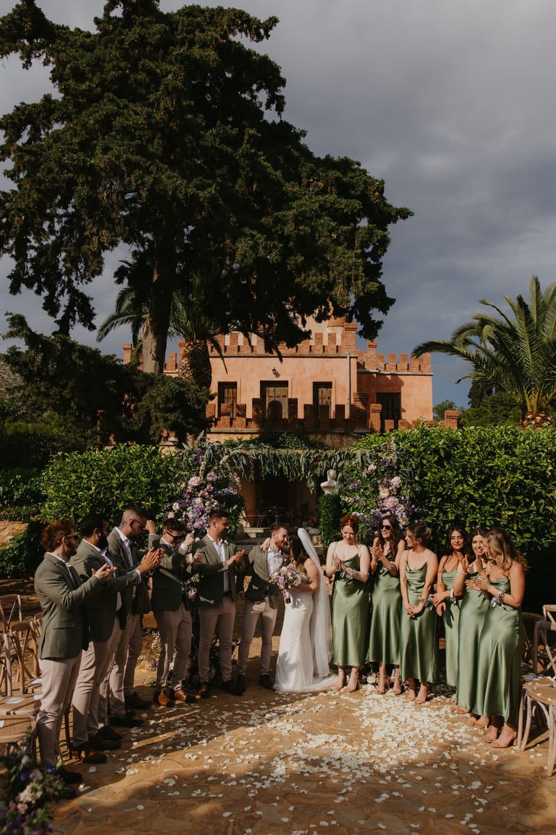 Aimee & Seymour Wedding at the Pyrgos Melissourgou