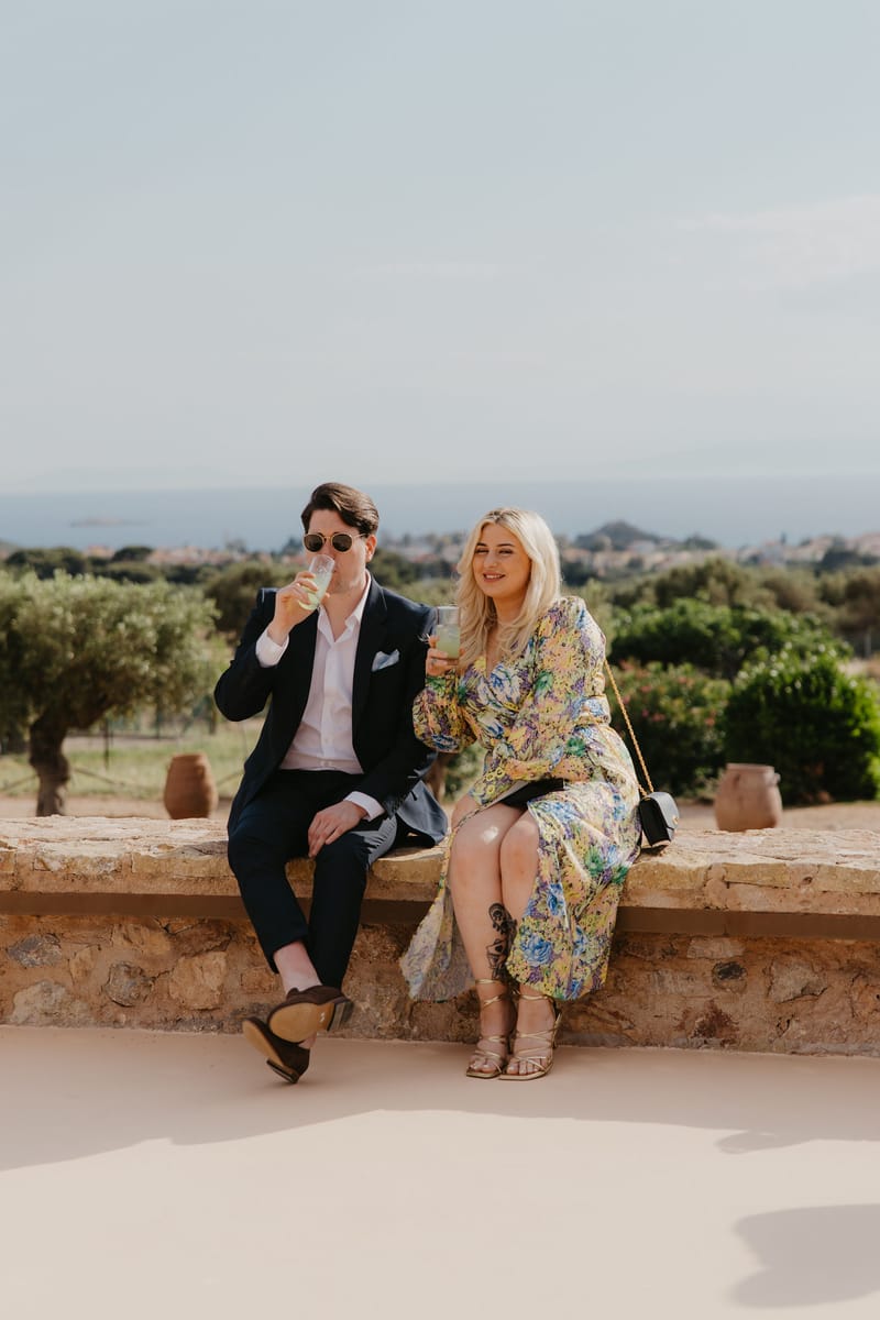 Aimee & Seymour Wedding at the Pyrgos Melissourgou