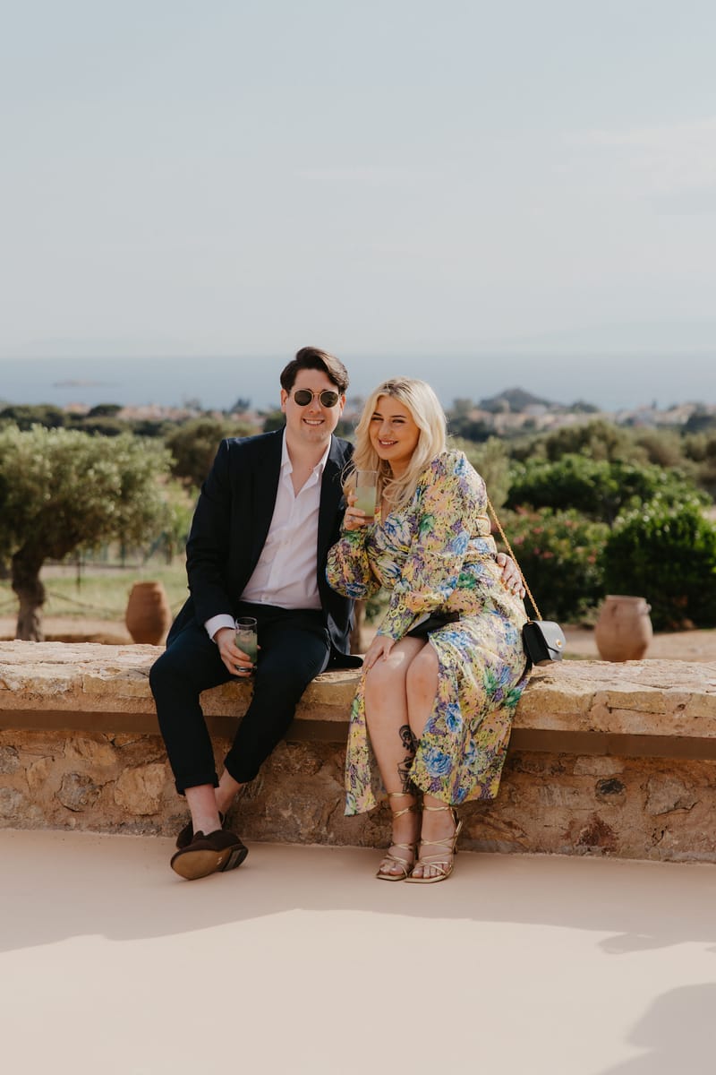 Aimee & Seymour Wedding at the Pyrgos Melissourgou