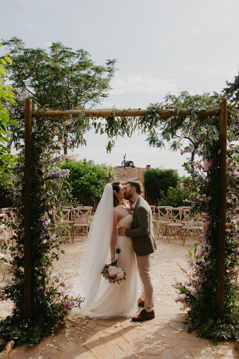 Aimee & Seymour Wedding at the Pyrgos Melissourgou