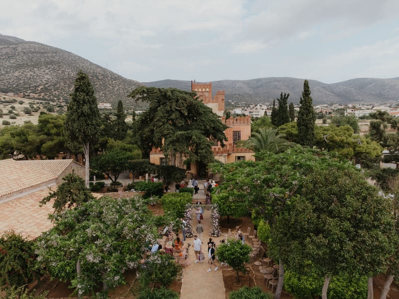 Aimee & Seymour Wedding at the Pyrgos Melissourgou