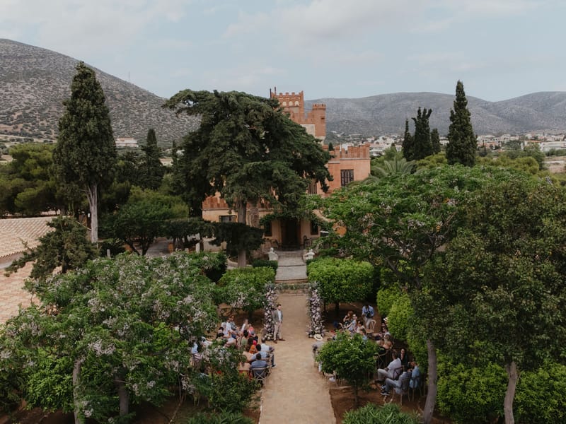 Aimee & Seymour Wedding at the Pyrgos Melissourgou
