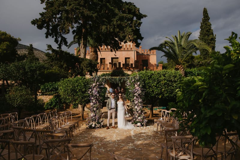 Aimee & Seymour Wedding at the Pyrgos Melissourgou