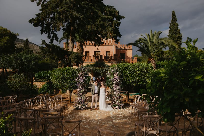 Aimee & Seymour Wedding at the Pyrgos Melissourgou