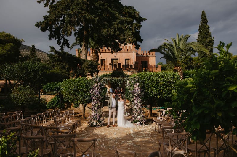 Aimee & Seymour Wedding at the Pyrgos Melissourgou