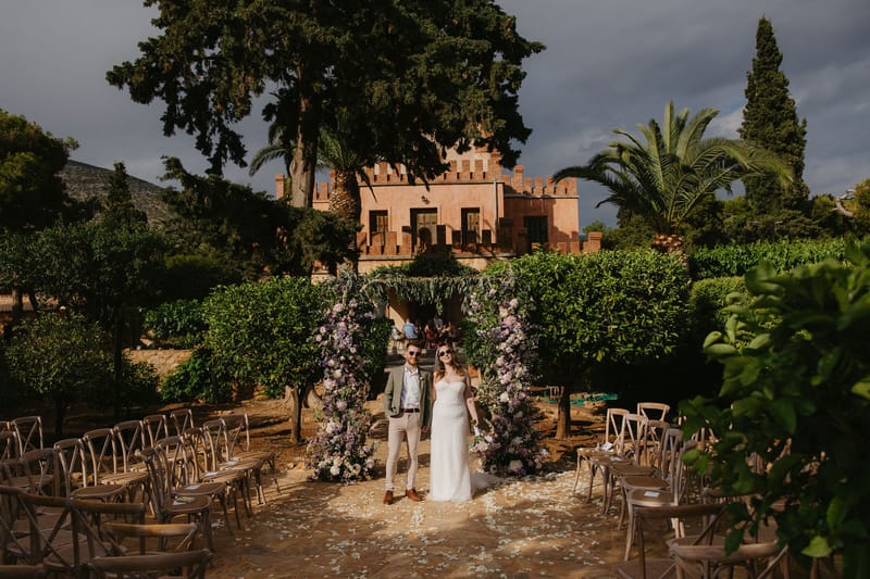 Aimee & Seymour Wedding at the Pyrgos Melissourgou