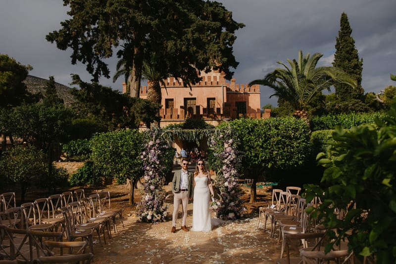 Aimee & Seymour Wedding at the Pyrgos Melissourgou