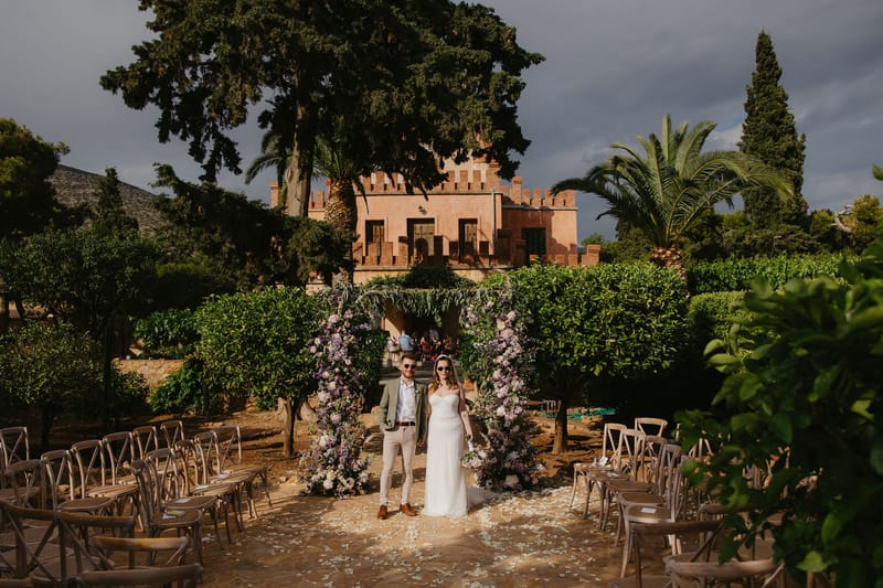 Aimee & Seymour Wedding at the Pyrgos Melissourgou