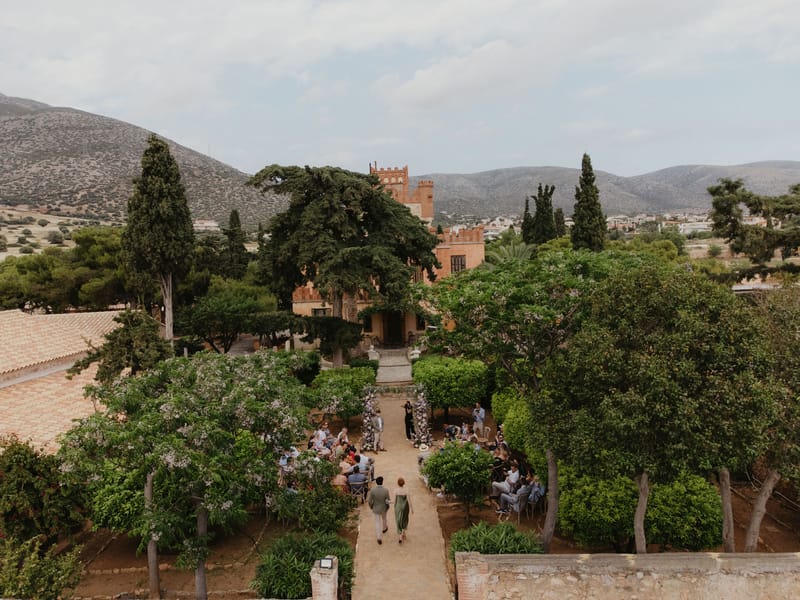Aimee & Seymour Wedding at the Pyrgos Melissourgou