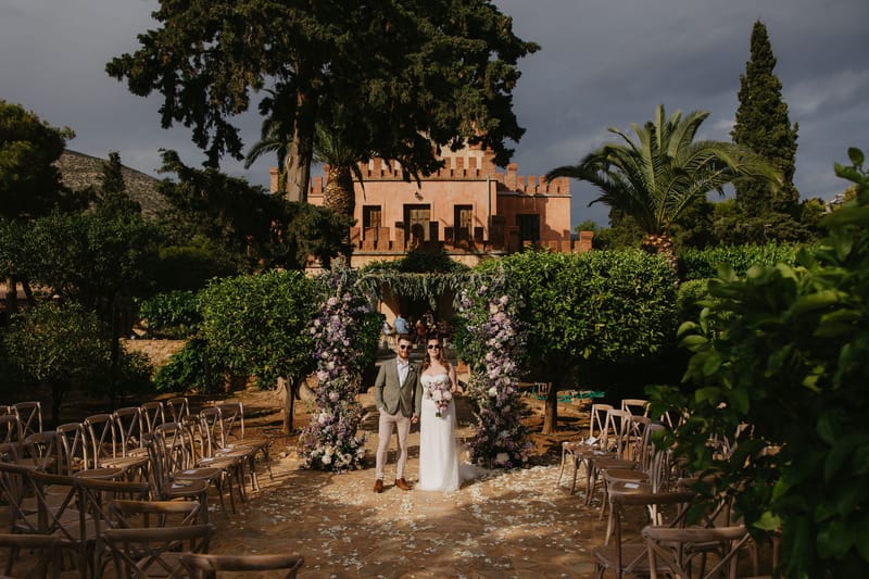 Aimee & Seymour Wedding at the Pyrgos Melissourgou