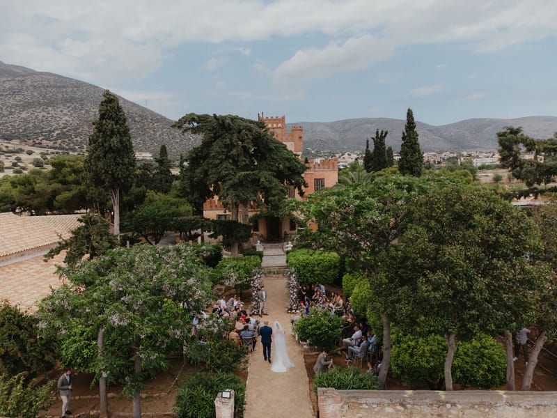 Aimee & Seymour Wedding at the Pyrgos Melissourgou