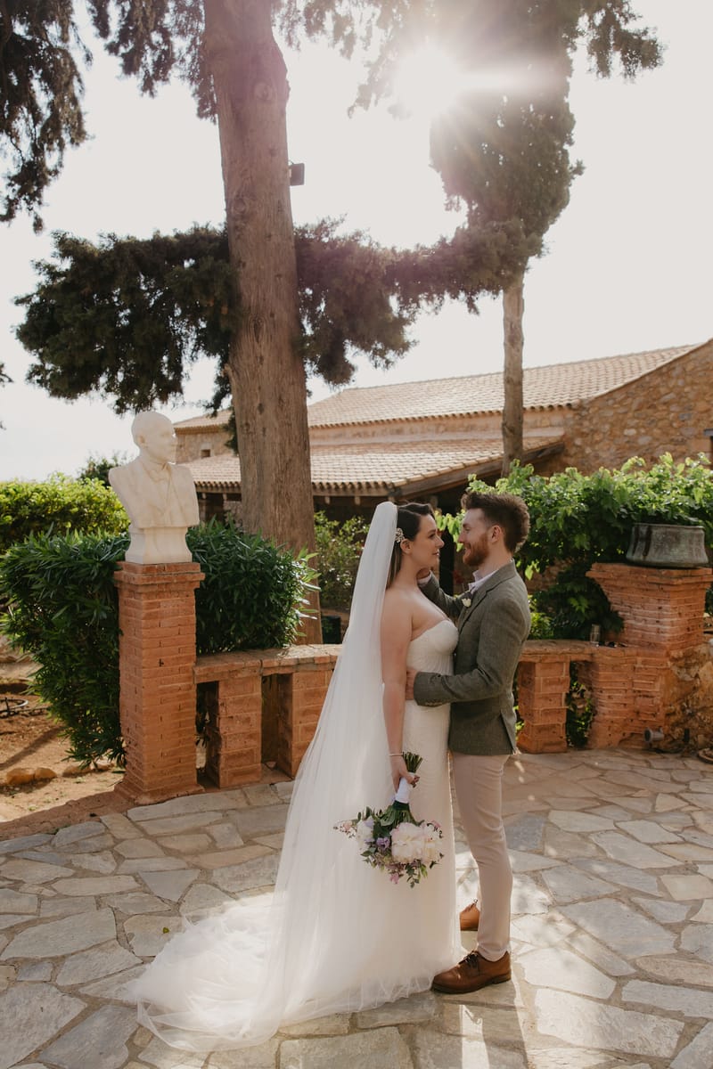 Aimee & Seymour Wedding at the Pyrgos Melissourgou