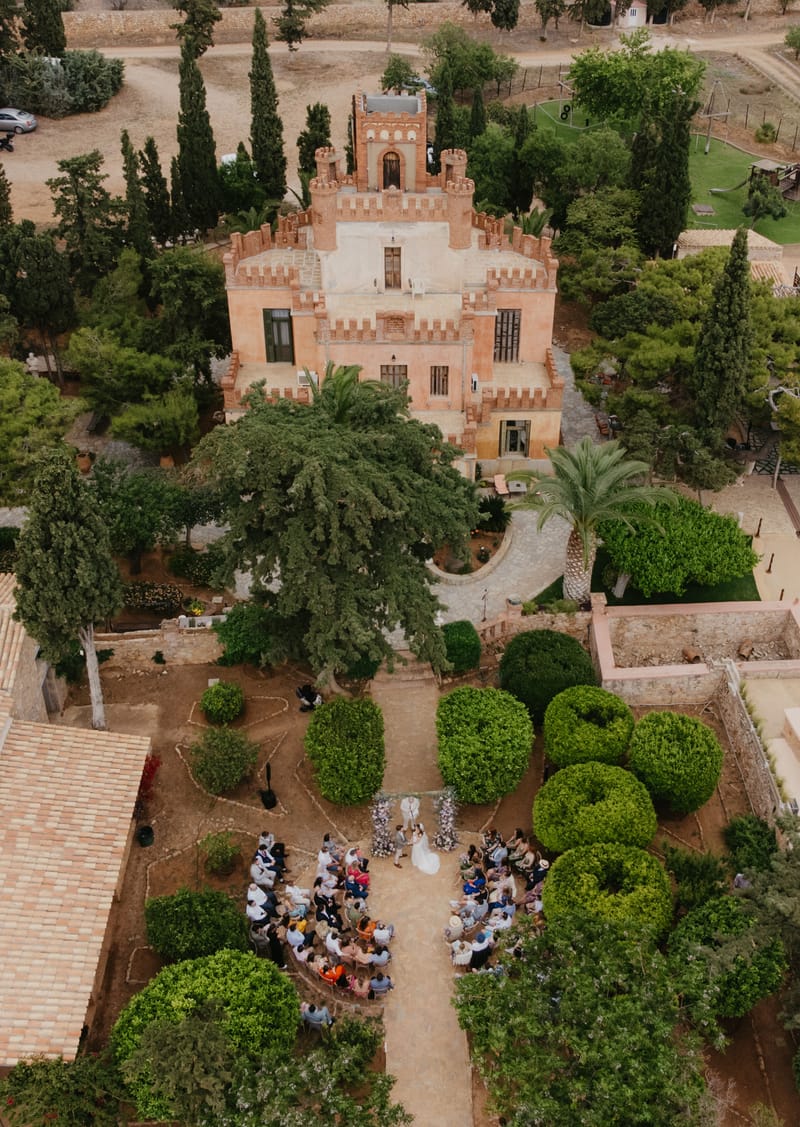 Aimee & Seymour Wedding at the Pyrgos Melissourgou