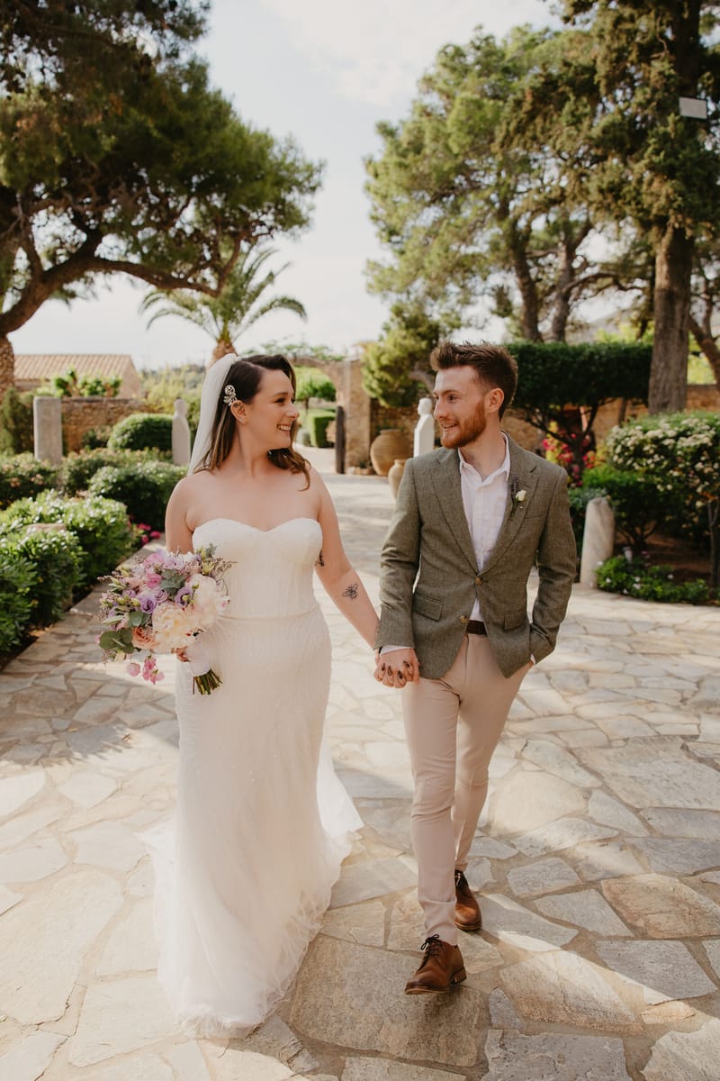Aimee & Seymour Wedding at the Pyrgos Melissourgou