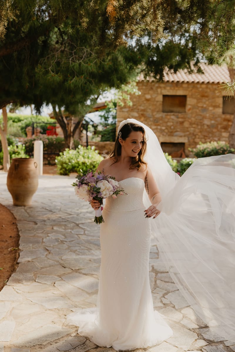 Aimee & Seymour Wedding at the Pyrgos Melissourgou