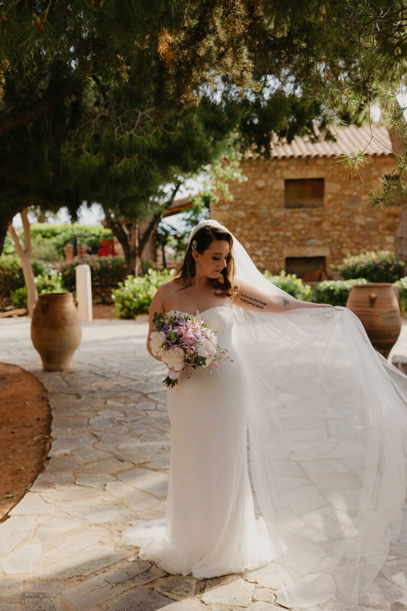 Aimee & Seymour Wedding at the Pyrgos Melissourgou