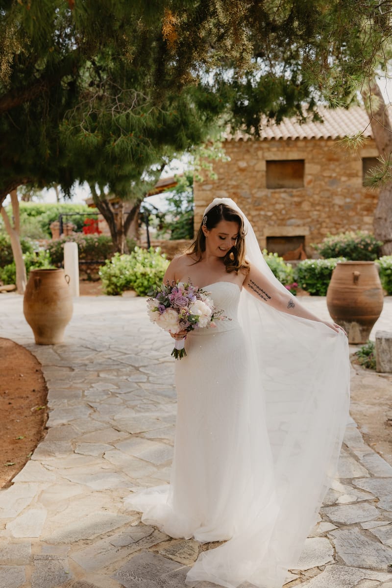 Aimee & Seymour Wedding at the Pyrgos Melissourgou