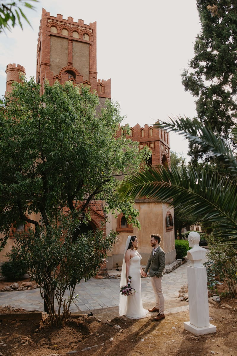 Aimee & Seymour Wedding at the Pyrgos Melissourgou