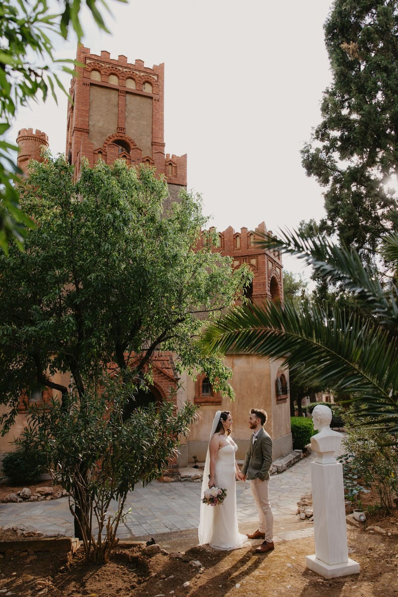 Aimee & Seymour Wedding at the Pyrgos Melissourgou