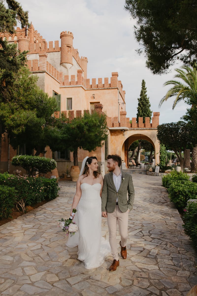 Aimee & Seymour Wedding at the Pyrgos Melissourgou