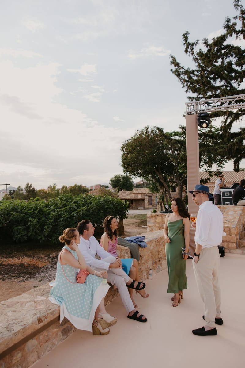 Aimee & Seymour Wedding at the Pyrgos Melissourgou
