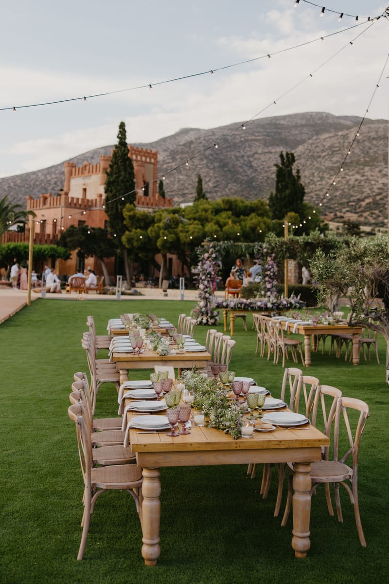 Aimee & Seymour Wedding at the Pyrgos Melissourgou