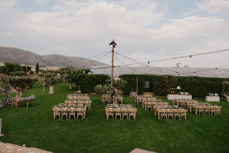 Aimee & Seymour Wedding at the Pyrgos Melissourgou