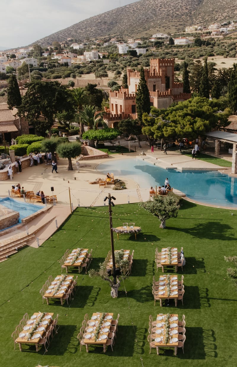 Aimee & Seymour Wedding at the Pyrgos Melissourgou