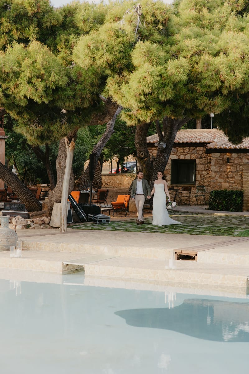 Aimee & Seymour Wedding at the Pyrgos Melissourgou