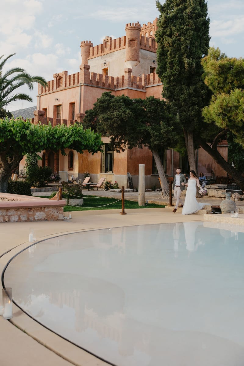 Aimee & Seymour Wedding at the Pyrgos Melissourgou