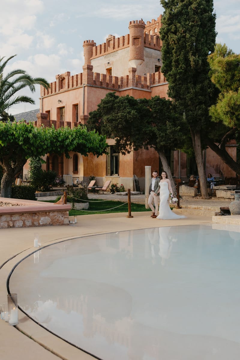 Aimee & Seymour Wedding at the Pyrgos Melissourgou