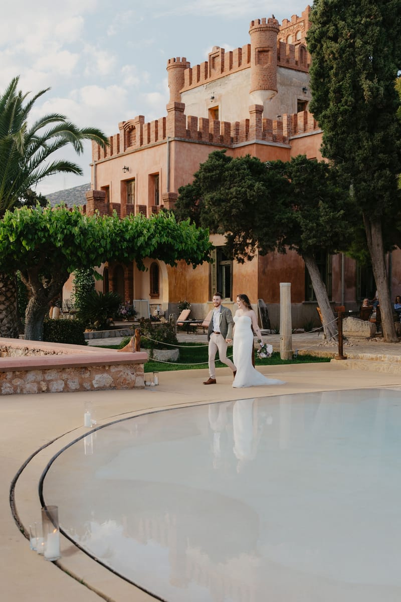 Aimee & Seymour Wedding at the Pyrgos Melissourgou