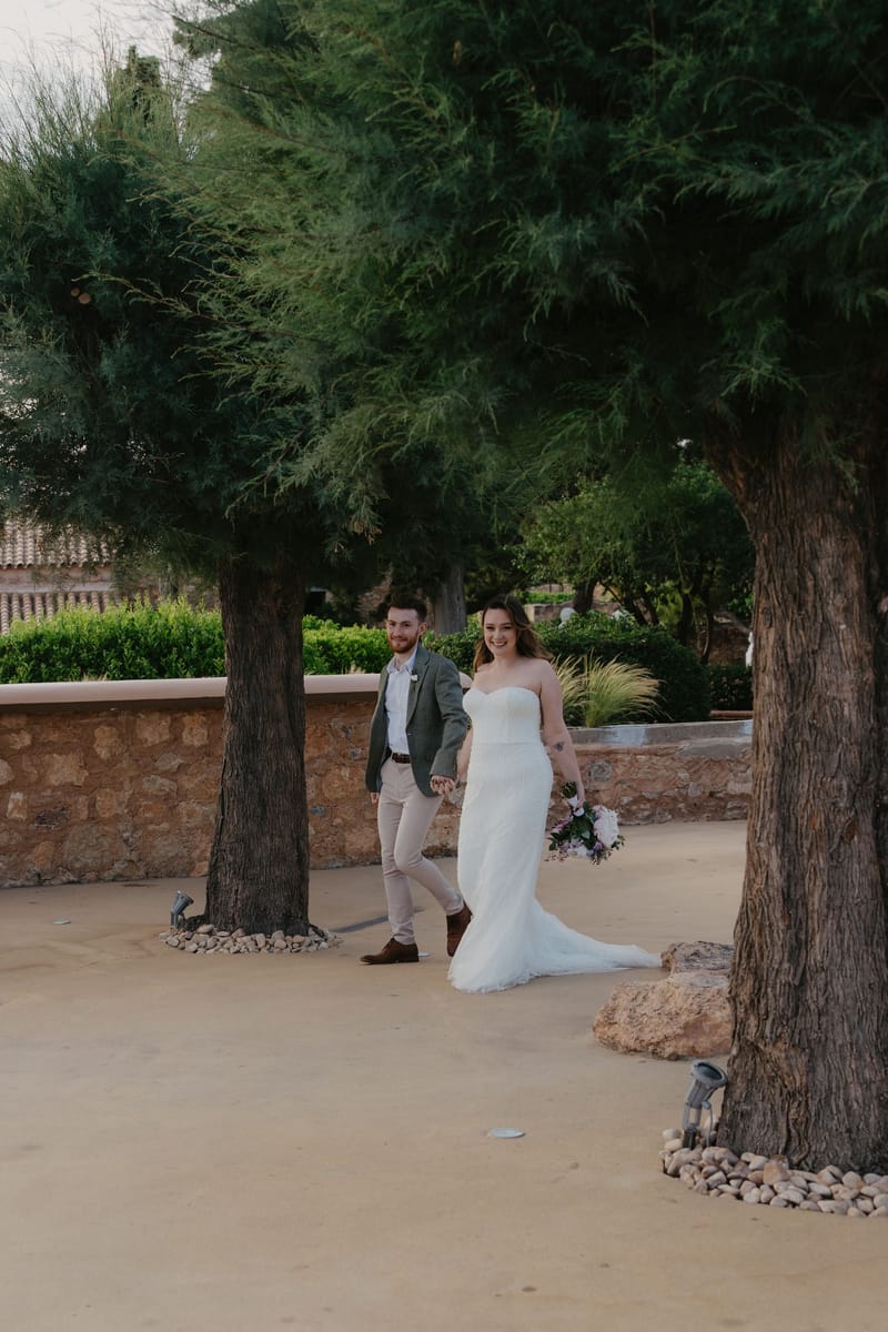 Aimee & Seymour Wedding at the Pyrgos Melissourgou