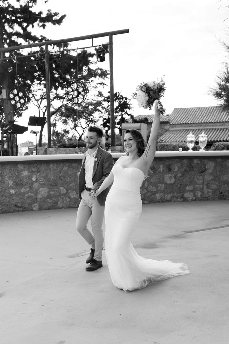Aimee & Seymour Wedding at the Pyrgos Melissourgou