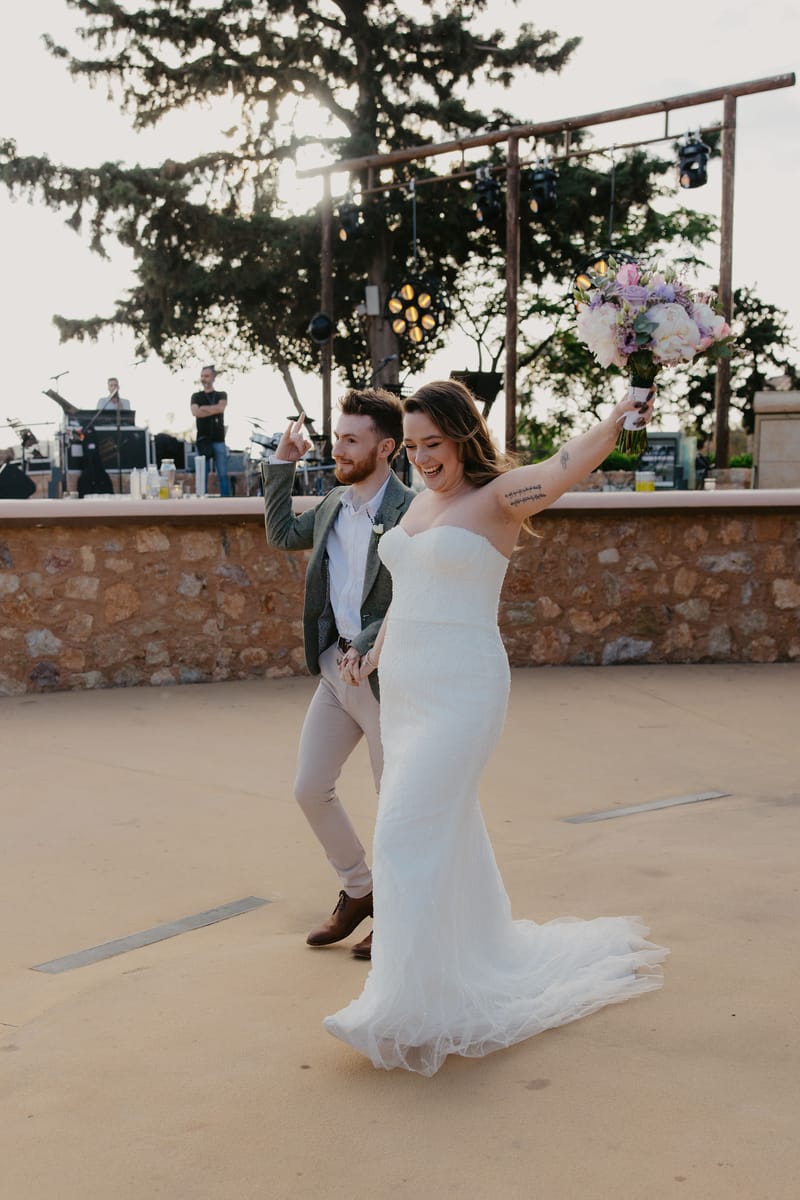 Aimee & Seymour Wedding at the Pyrgos Melissourgou