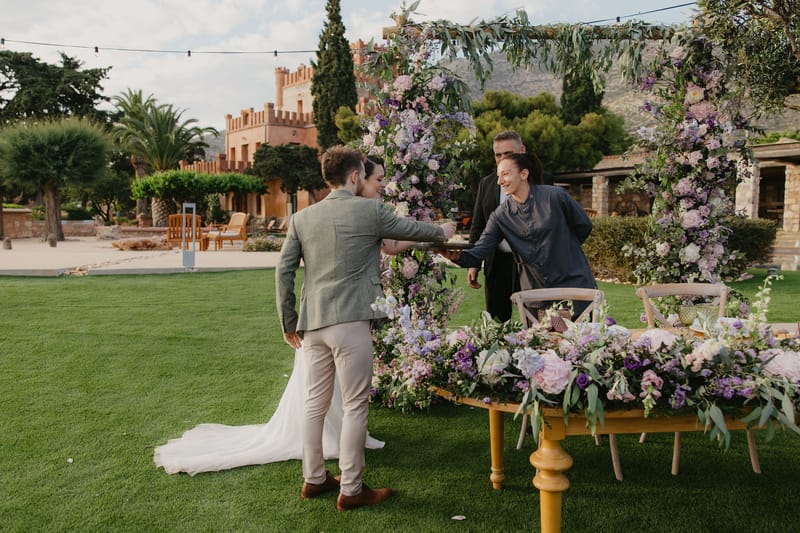 Aimee & Seymour Wedding at the Pyrgos Melissourgou