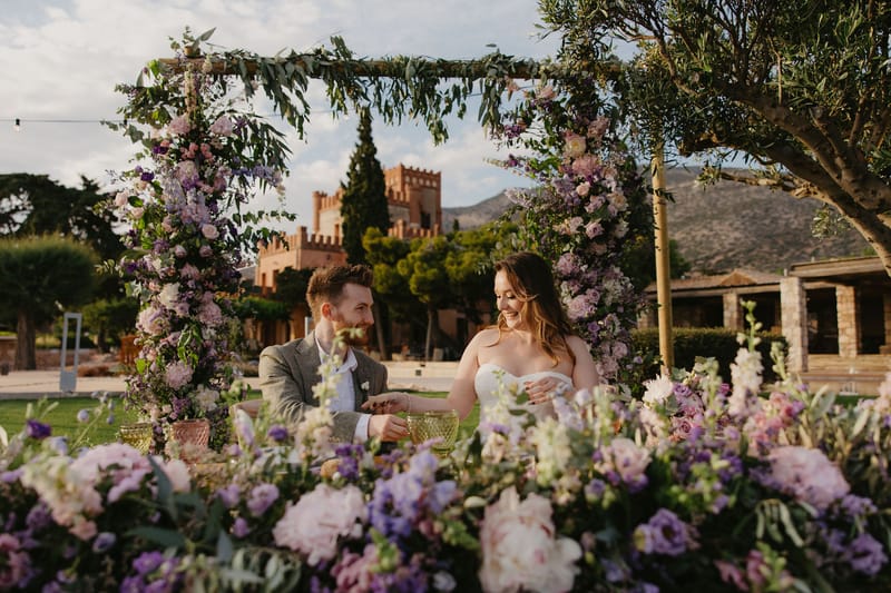 Aimee & Seymour Wedding at the Pyrgos Melissourgou