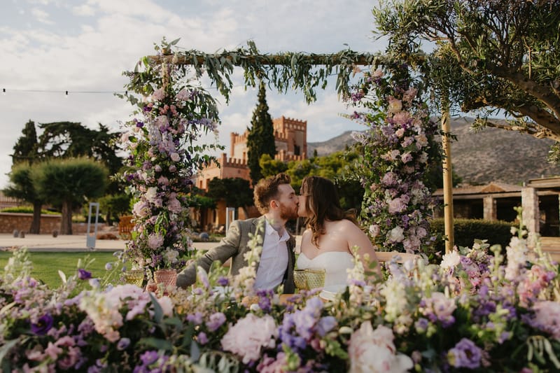 Aimee & Seymour Wedding at the Pyrgos Melissourgou